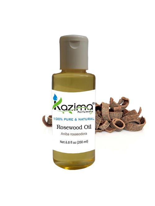 kazima rosewood essential oil (200ml) 100% pure natural & undiluted for skin care & hair treatment - 14179815 - Very Small Image - 1