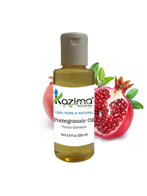 kazima pomegranate seed essential oil (200ml) 100% pure natural & undiluted for skin care & hair treatment - 14179819 - Very Small Image - 1
