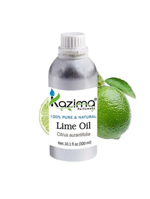 kazima lime essential oil (300ml) 100% pure natural & undiluted for skin care & hair treatment - 14179888 - Very Small Image - 1