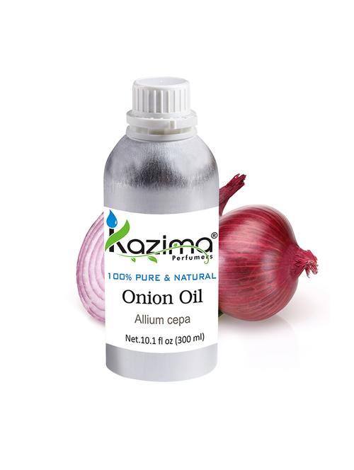 kazima onion essential oil (300ml) 100% pure natural & undiluted for skin care & hair treatment - 14179897 - Very Small Image - 1