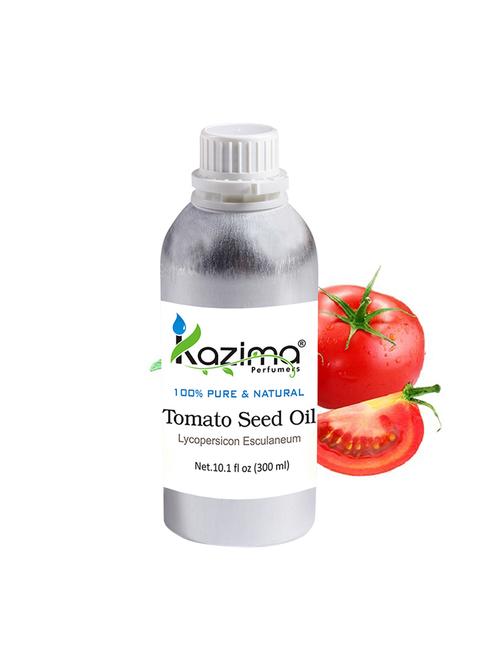 kazima tomato seed cold pressed carrier oil (300ml) 100% pure natural & undiluted for skin care & hair treatment - 14179958 - Very Small Image - 1
