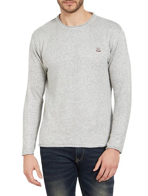 grey cotton t-shirt - 14181692 - Very Small Image - 1