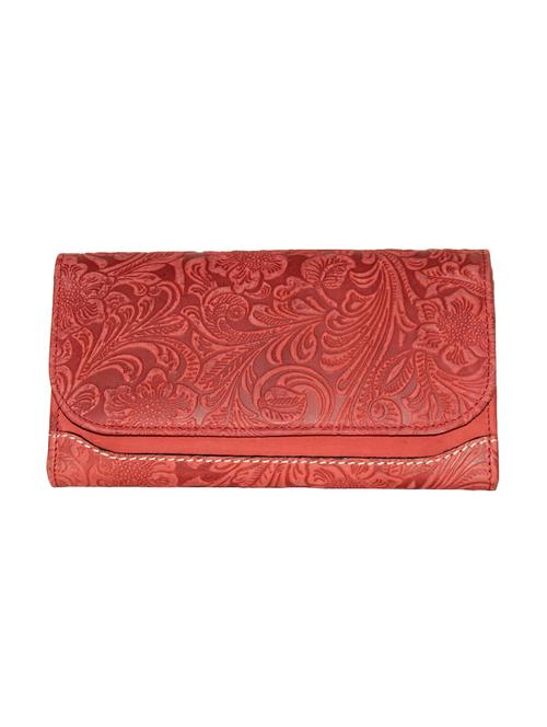 red leather regular clutch - 14183863 - Very Small Image - 1