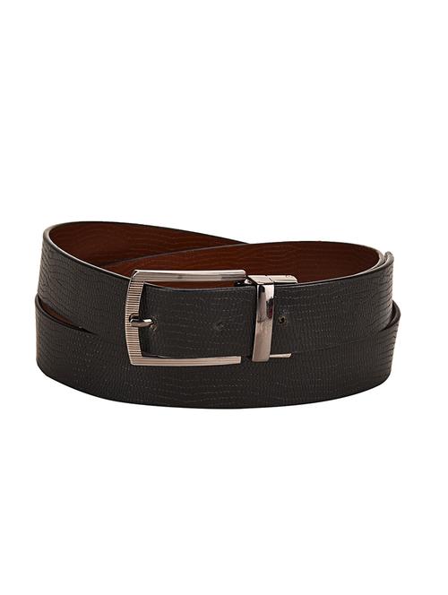 black leather belt - 14184104 - Very Small Image - 1