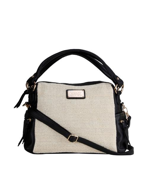 beige  leatherette  regular handbag - 14184644 - Very Small Image - 1