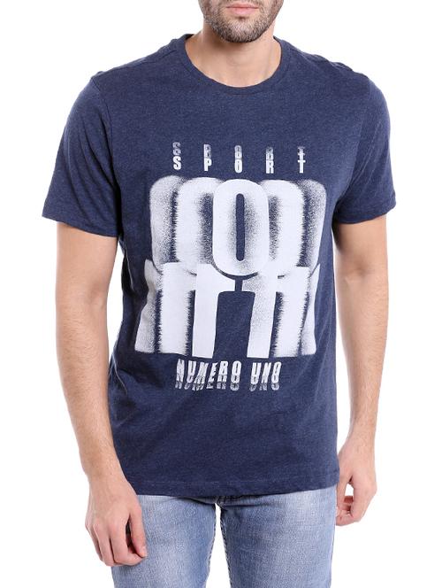 blue cotton t-shirt - 14191619 - Very Small Image - 1