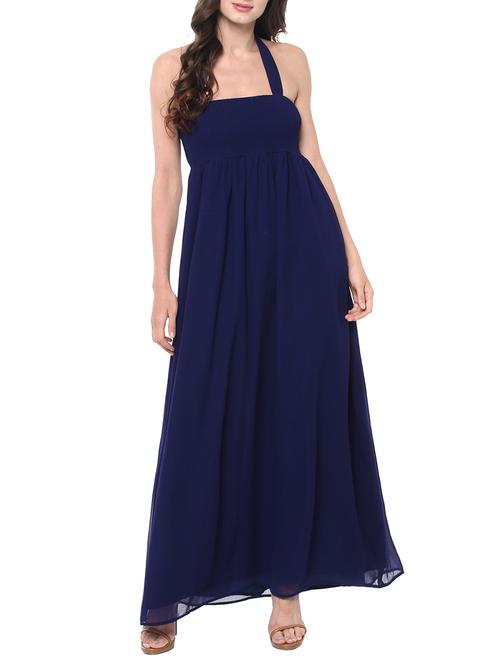 halter neck maxi dress - 14192186 - Very Small Image - 1