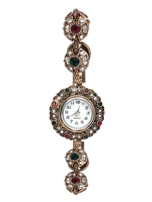 mansiyaorange studded bracelet watches - 14192225 - Very Small Image - 1