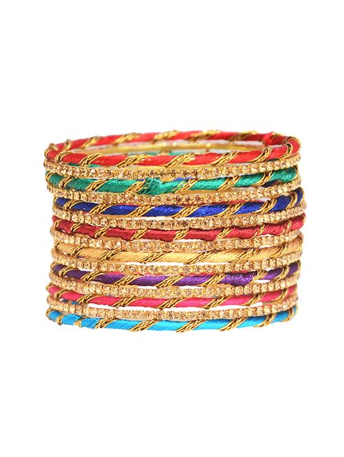 multi colored metal bangle - 14192866 - Very Small Image - 1