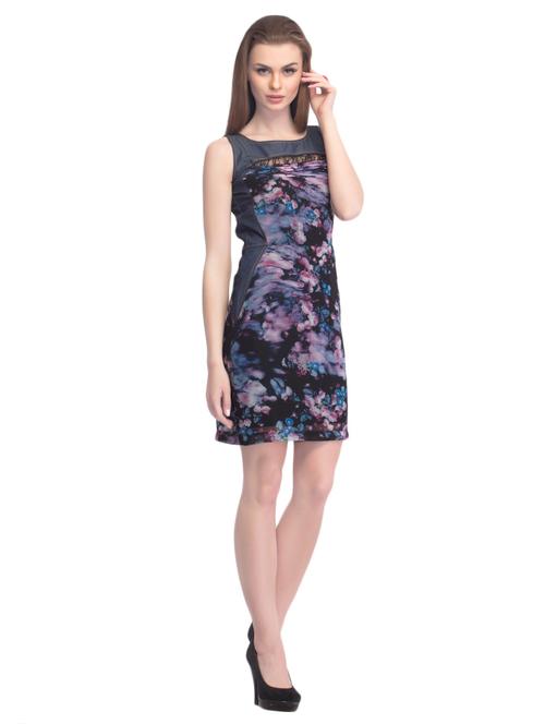 navy blue sheath dress - 14194083 - Very Small Image - 1