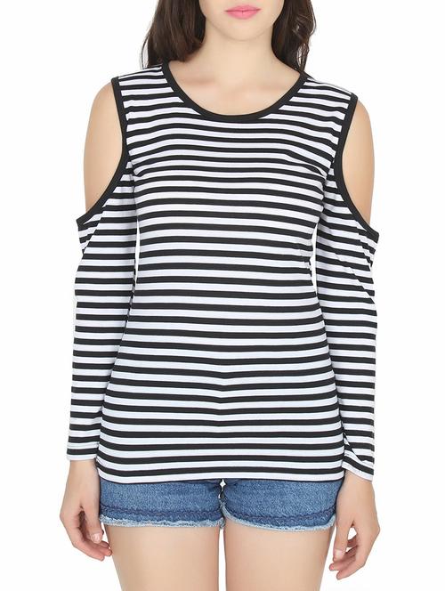 black poly cotton top - 14194975 - Very Small Image - 1