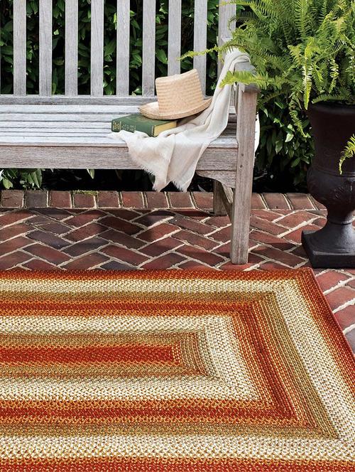 homespice decor preston ultra wool braided rectangle rug - 14195176 - Very Small Image - 1