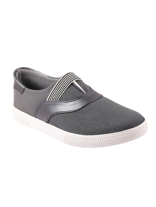 grey canvas casual slipon - 14195502 - Very Small Image - 1