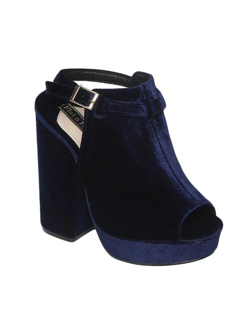 navy mules sandal - 14195925 - Very Small Image - 1