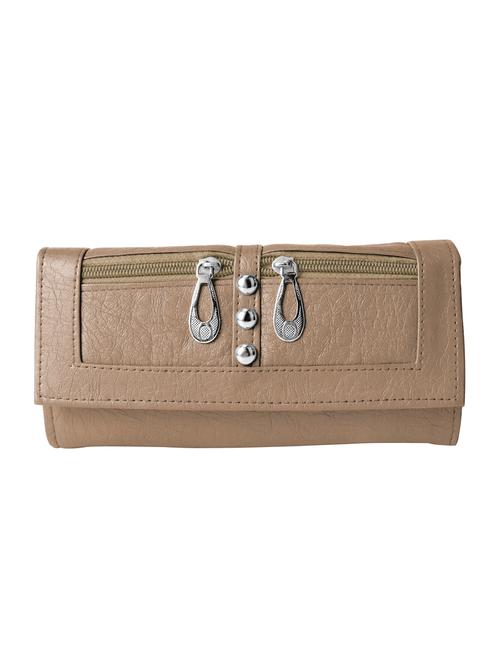 beige  cotton regular clutch - 14202508 - Very Small Image - 1