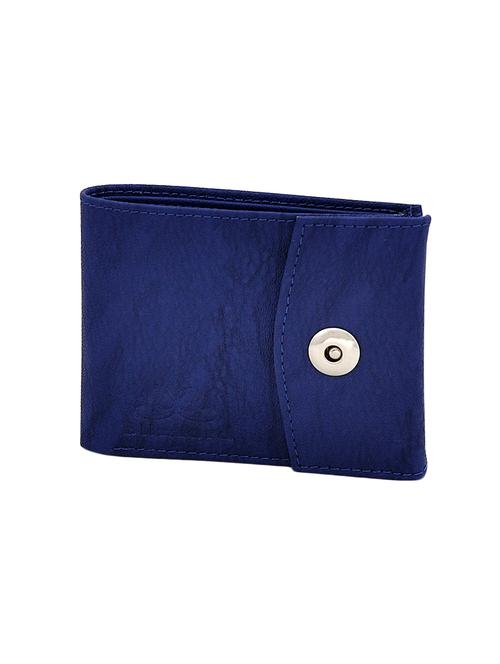 blue leather wallet - 14204483 - Very Small Image - 1