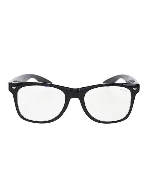 black frame clear shade foldable wayfarer sunglass (unisex) - 14204544 - Very Small Image - 1
