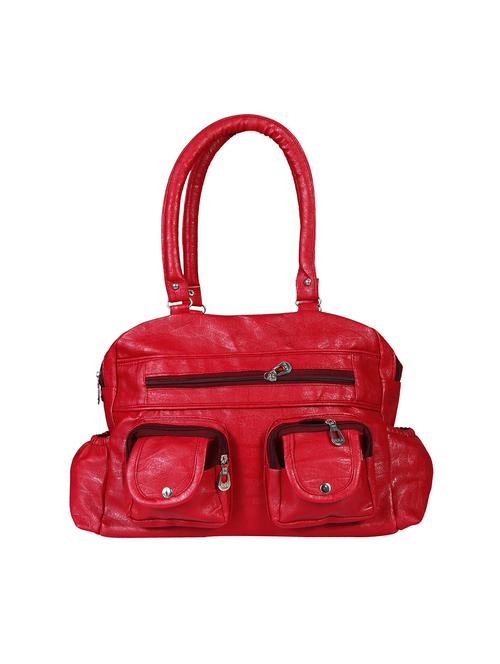 red cotton regular handbag - 14206413 - Very Small Image - 1