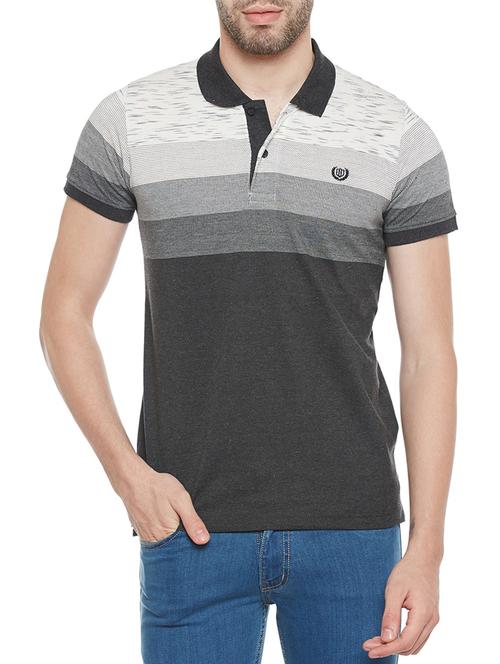 grey cotton t-shirt - 14215424 - Very Small Image - 1