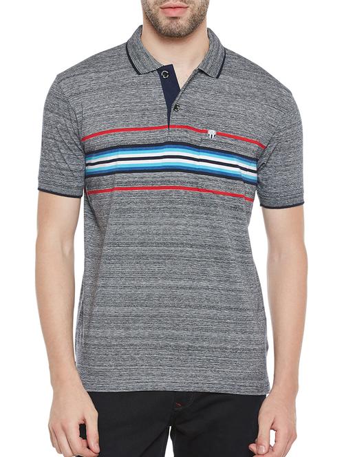 grey cotton t-shirt - 14215426 - Very Small Image - 1