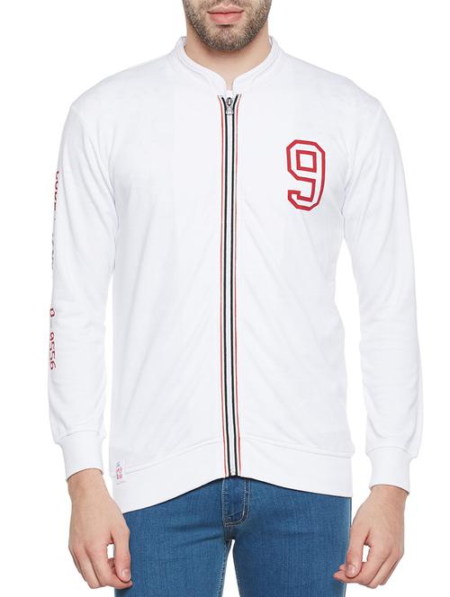 white cotton sweatshirt - 14215442 - Very Small Image - 1