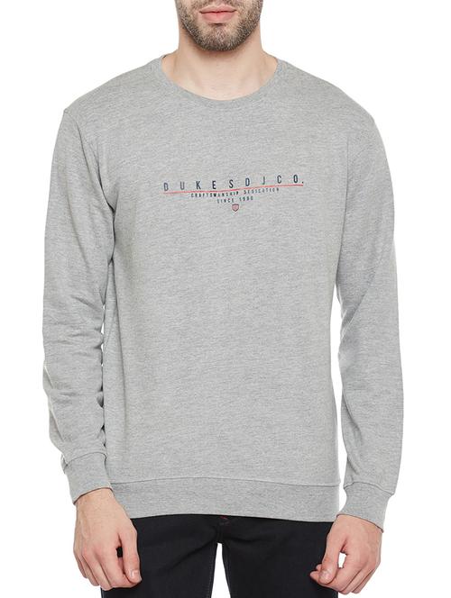 grey polyester sweatshirt - 14215450 - Very Small Image - 1