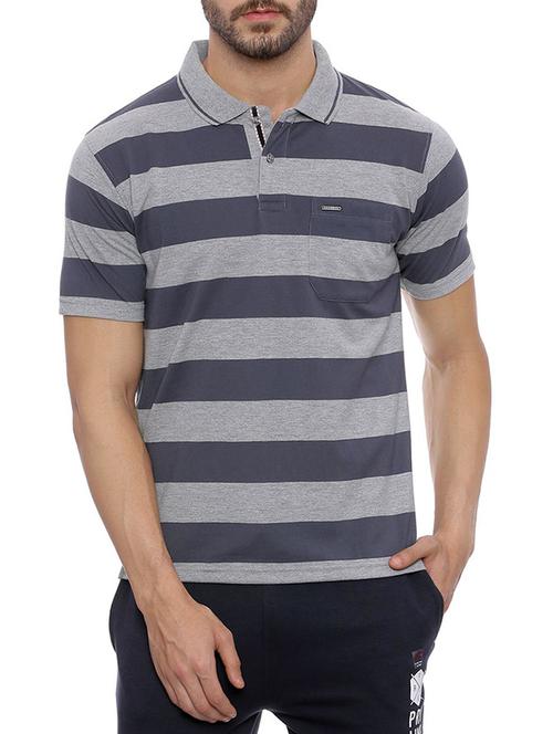 grey cotton t-shirt - 14216450 - Very Small Image - 1