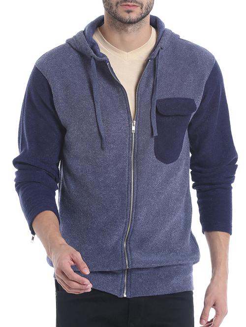 navy blue cotton sweatshirt - 14219098 - Very Small Image - 1