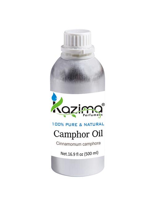 kazima camphor essential oil (500ml) 100% pure natural & undiluted for skin care & hair treatment - 14219277 - Very Small Image - 1