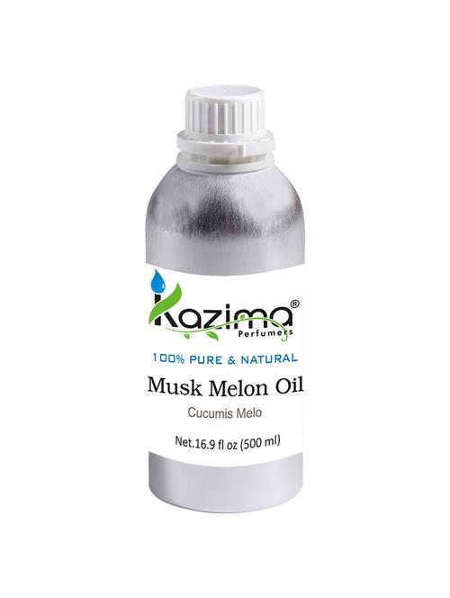 kazima musk melon cold pressed carrier oil (500ml) 100% pure natural & undiluted for skin care & hair treatment - 14219289 - Very Small Image - 1