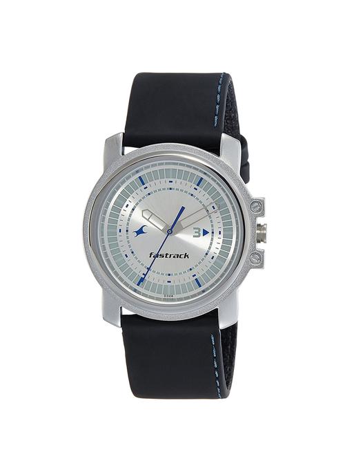 fastrack analog silver dial men's watch-3039sl01 - 14220828 - Very Small Image - 1