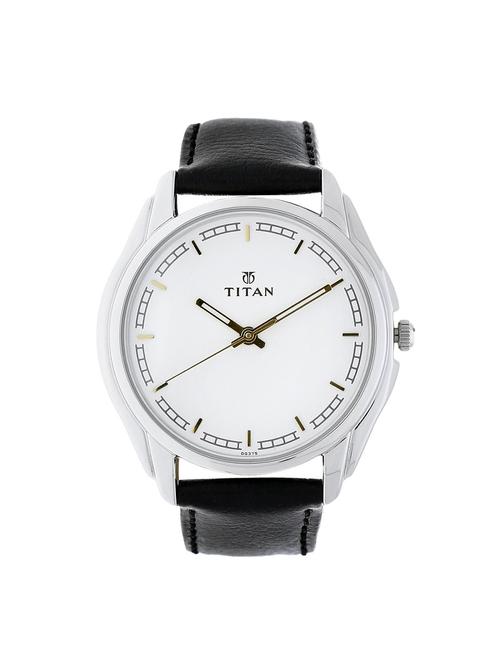 titan analog white dial men's watch-1578sl06 - 14220869 - Very Small Image - 1