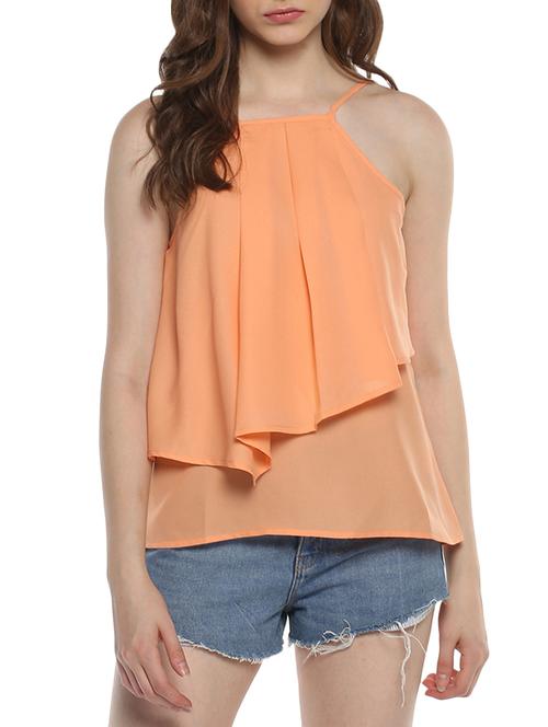 layered ruffle cami top - 14221885 - Very Small Image - 1