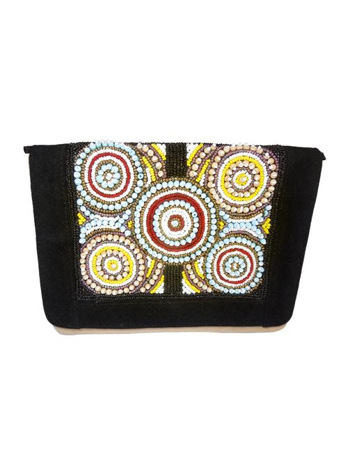 beige suede  clutch - 14222513 - Very Small Image - 1