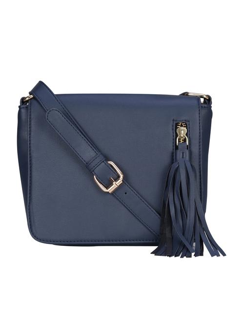 blue leatherette  regular sling bag - 14224683 - Very Small Image - 1