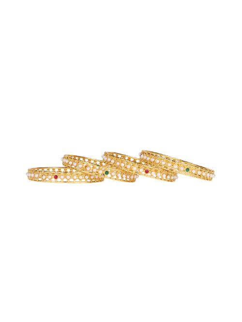 multi gold plated bangle - 14225520 - Very Small Image - 1