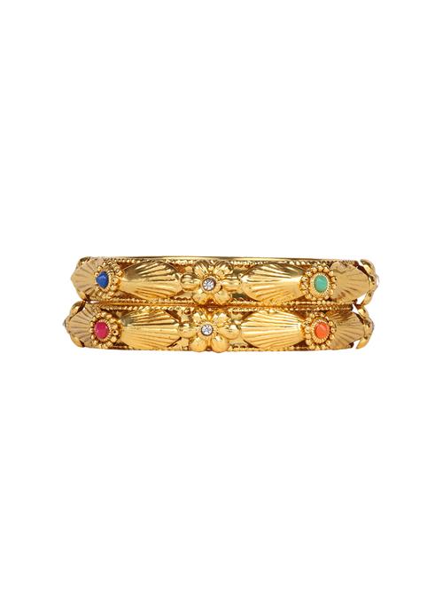 gold plated bangle - 14225523 - Very Small Image - 1