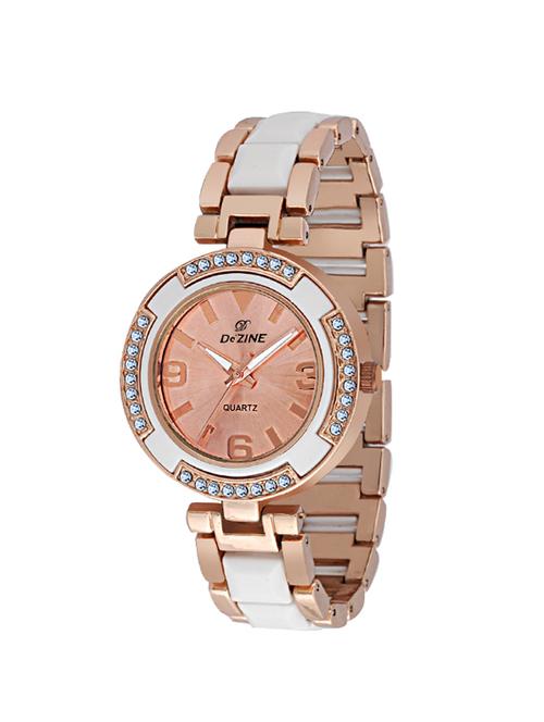 dezine round dial analog watch - 14231548 - Very Small Image - 1