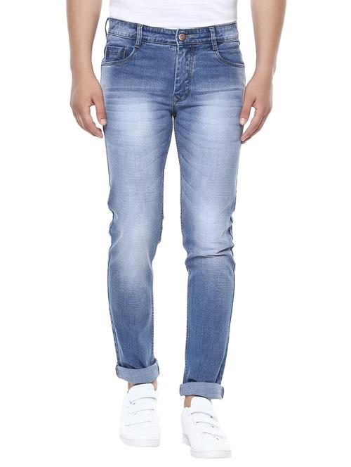 blue denim washed jeans - 14233301 - Very Small Image - 1