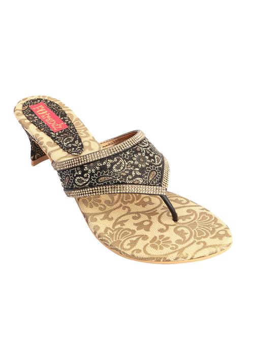 black open thong sandal - 14234180 - Very Small Image - 1