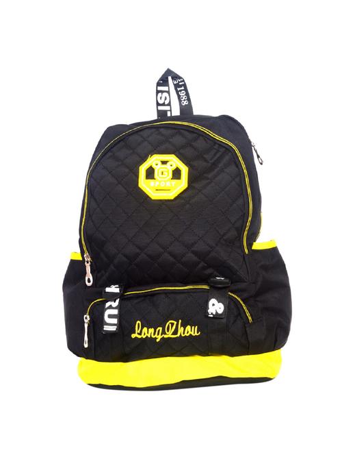 black polyester backpack - 14235228 - Very Small Image - 1