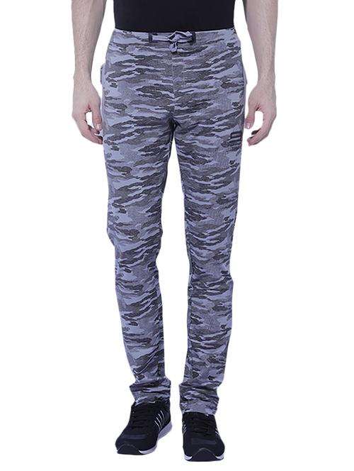 grey hosery track pant - 14236054 - Very Small Image - 1
