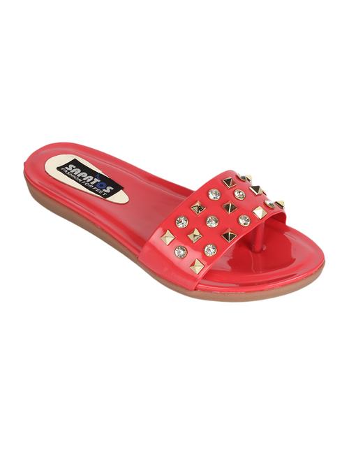red toe separator sandal - 14236125 - Very Small Image - 1