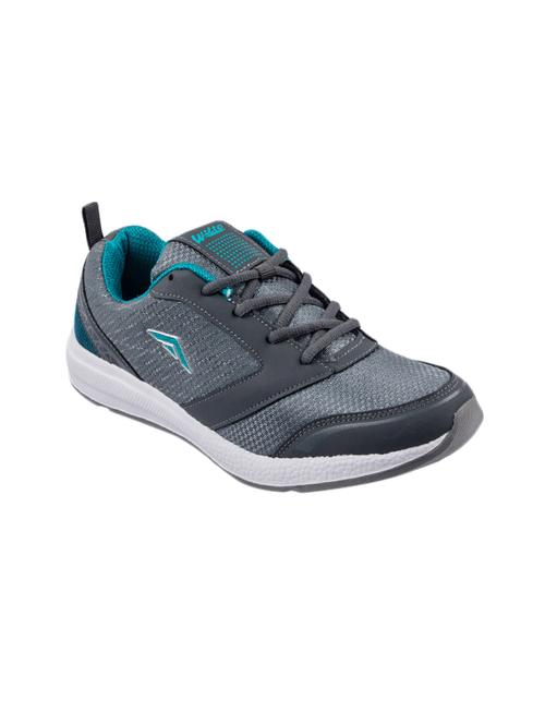 grey mesh lace up sport shoe - 14236203 - Very Small Image - 1