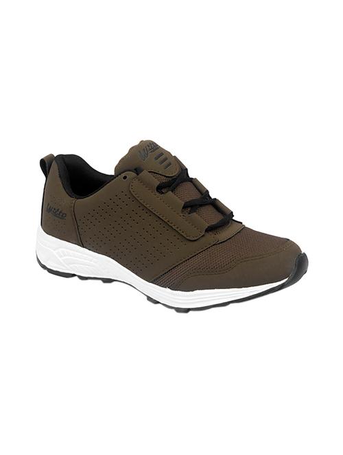 brown mesh lace up sport shoe - 14236207 - Very Small Image - 1