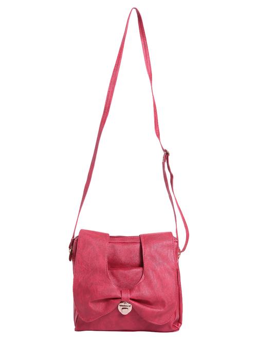 pink canvas sling bag - 14236947 - Very Small Image - 1