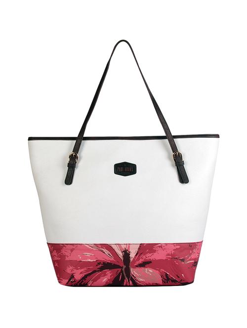 white canvas handbag - 14237079 - Very Small Image - 1