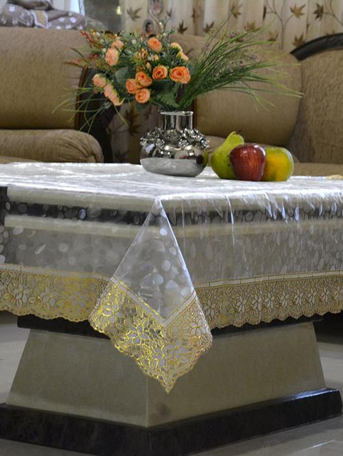 transparent center table cover 4 seater - 14237383 - Very Small Image - 1