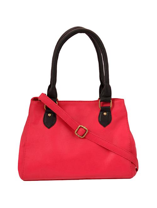 pink leatherette  regular handbag - 14237617 - Very Small Image - 1