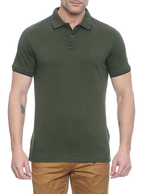 green cotton t-shirt - 14238921 - Very Small Image - 1